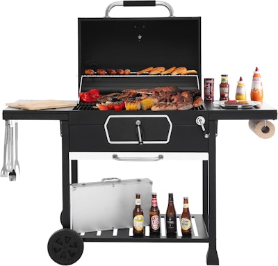 Royal Gourmet Deluxe 30" Charcoal Grill for $165 + free shipping