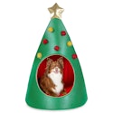 Vibrant Life Christmas Tree Holiday Pet Bed for $12 + free shipping