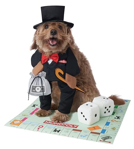 Mr. Monopoly Dog Costume: $17.71