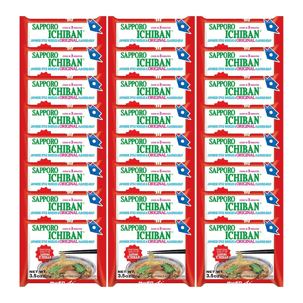 Sapporo Ichiban Original Ramen Noodles 24-Pack: $18 via Sub & Save