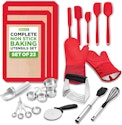 NutriChef 23-Piece Essential Baking Utensils Set for $14 + free shipping w/ Prime