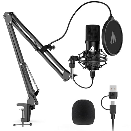 Maono A04 USB Condenser Microphone Kit: $48.99 Maono A04 USB Condenser Microphone Kit: $48.99