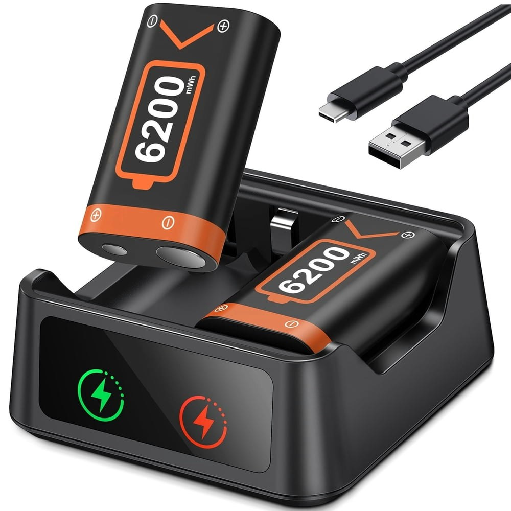 Euroa Xbox Rechargeable Battery Pack 2-Pack: $15.99 Euroa Xbox Rechargeable Battery Pack 2-Pack: $15.99