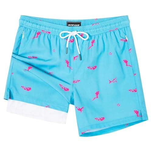 Surf Cuz Men's Compression Liner Swim Trunks: $28.04 Surf Cuz Men's Compression Liner Swim Trunks: $28.04