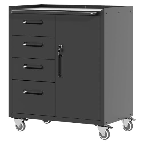 Optymira 4-Drawer Mobile Tool Storage Cabinet: $175.98 Optymira 4-Drawer Mobile Tool Storage Cabinet: $175.98