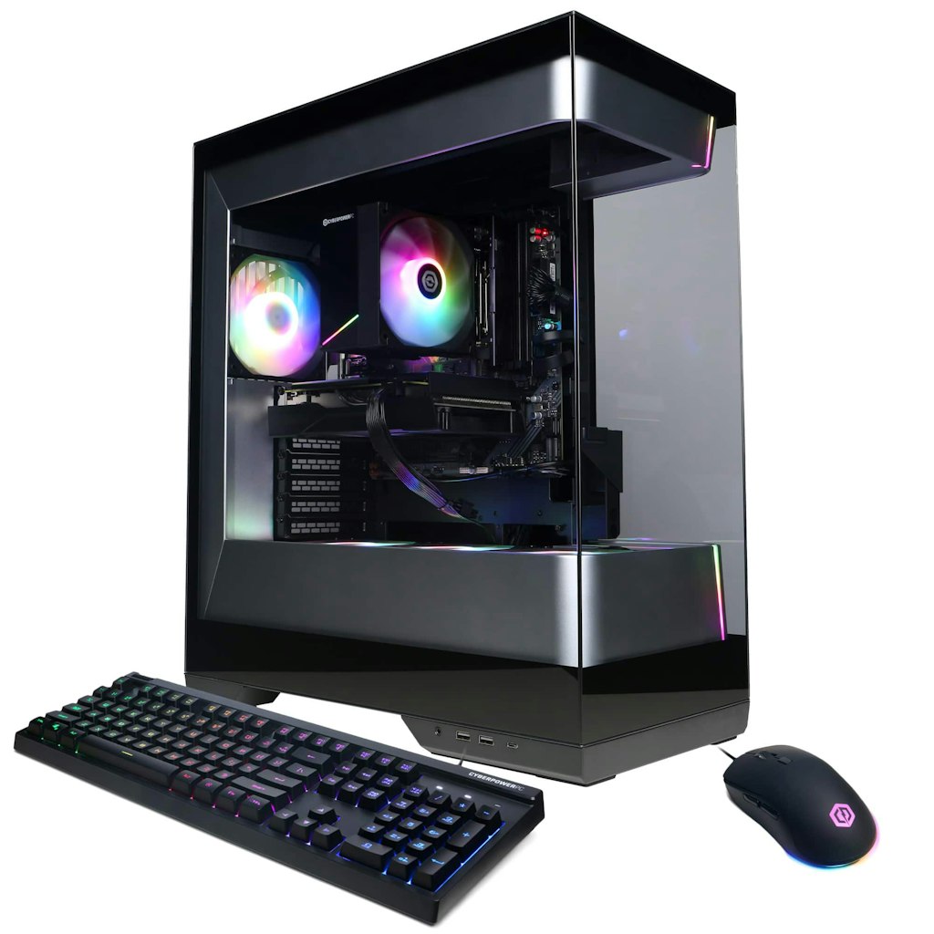 CyberPowerPC Gaming Desktop AMD Ryzen 7 8700F AMD Radeon RX 9060 16GB RAM 1TB SSD: $1,349.99