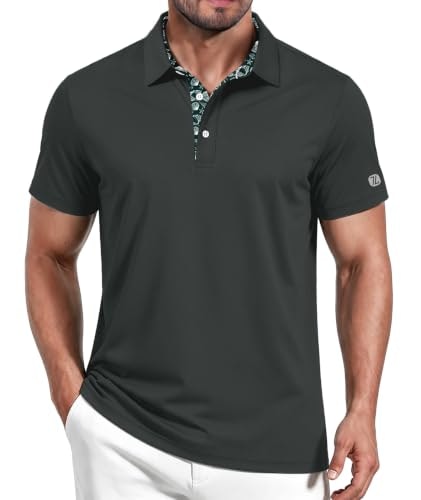 Zity Men's Moisture-Wicking Performance Polo Shirt: $14.98 Zity Men's Moisture-Wicking Performance Polo Shirt: $14.98