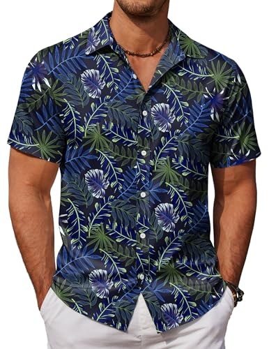 Coofandy Men's Short Sleeve Tropical Hawaiian Shirt: $19.98 Coofandy Men's Short Sleeve Tropical Hawaiian Shirt: $19.98