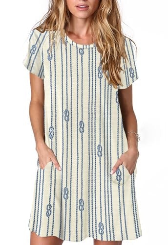 Alaster Women's Striped Short-Sleeve Tunic Dress: $16.99 Alaster Women's Striped Short-Sleeve Tunic Dress: $16.99