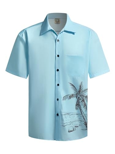 Hardaddy Men's Coconut Print Hawaiian Shirt: $19.98 Hardaddy Men's Coconut Print Hawaiian Shirt: $19.98