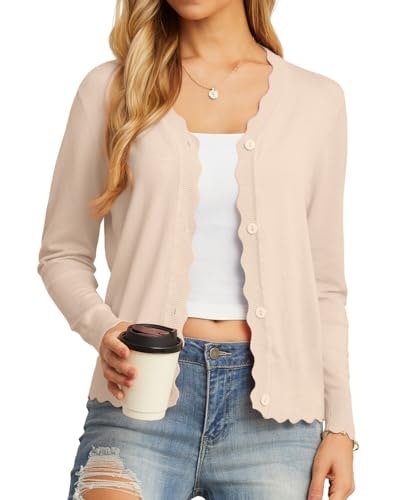 Grecerelle Women's Lightweight Cardigan Sweater: $28.04