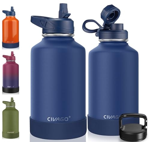 Civago 64oz Insulated Stainless Steel Water Bottle: $28.89 Civago 64oz Insulated Stainless Steel Water Bottle: $28.89