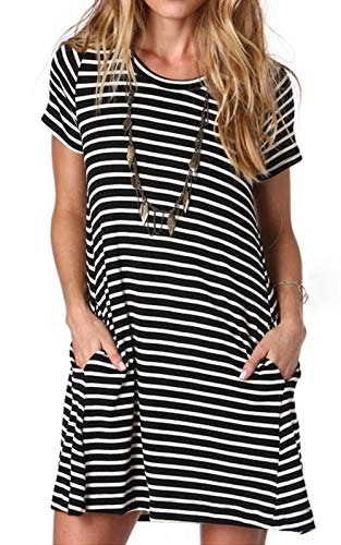 Alaster Queen Women's Casual Summer T-Shirt Dress: $16.99 Alaster Queen Women's Casual Summer T-Shirt Dress: $16.99