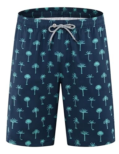 Aptro Men's 9-inch Swim Trunks: $16.14