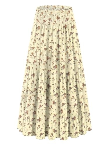Onlypuff Women's Floral Western Maxi Skirt: $24.31 Onlypuff Women's Floral Western Maxi Skirt: $24.31