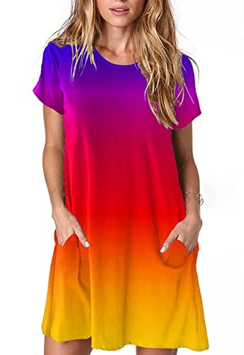 Alaster Women's Gradient T-Shirt Dress: $16.99 Alaster Women's Gradient T-Shirt Dress: $16.99