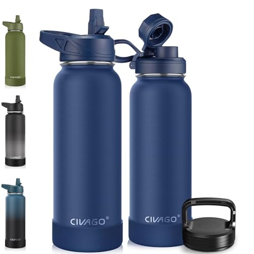 Civago 40-oz. Insulated Stainless Steel Water Bottle: $22.09 Civago 40-oz. Insulated Stainless Steel Water Bottle: $22.09