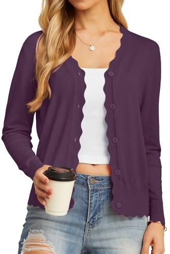 Grecerelle Women's Lightweight Cardigan Sweater: $26.09