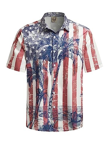 Hardaddy Men's Coconut Print Hawaiian Shirt: $19.98 Hardaddy Men's Coconut Print Hawaiian Shirt: $19.98