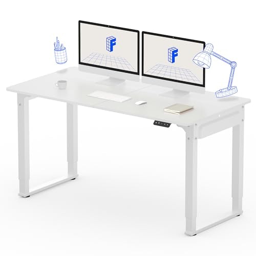 Flexispot 55x28-Inch 4-Leg Electric Standing Desk: $259.99