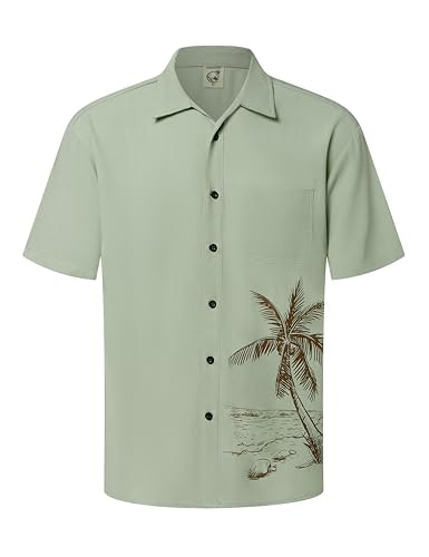 Hardaddy Men's Coconut Print Hawaiian Shirt: $19.98 Hardaddy Men's Coconut Print Hawaiian Shirt: $19.98