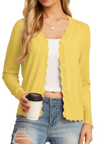 Grecerelle Women's Lightweight Cardigan Sweater: $28.04
