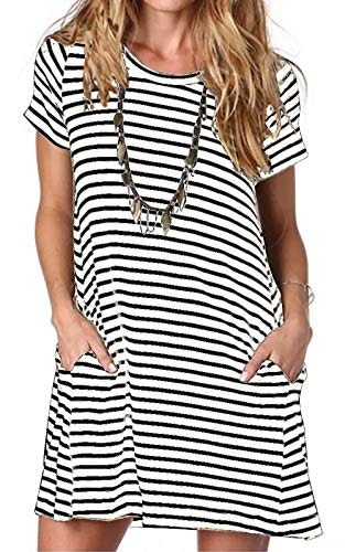 Alaster Queen Women's Casual Summer T-Shirt Dress: $16.99 Alaster Queen Women's Casual Summer T-Shirt Dress: $16.99
