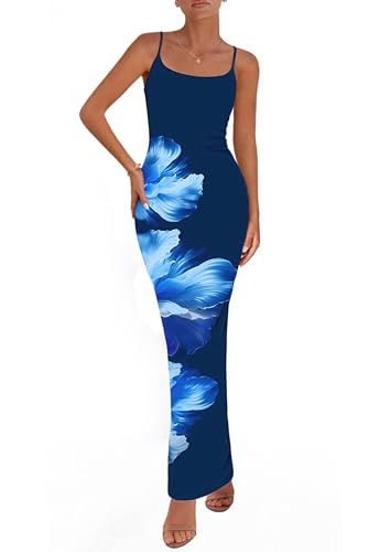 Prettygarden Women's Floral Spaghetti Strap Maxi Dress: $24.94 Prettygarden Women's Floral Spaghetti Strap Maxi Dress: $24.94