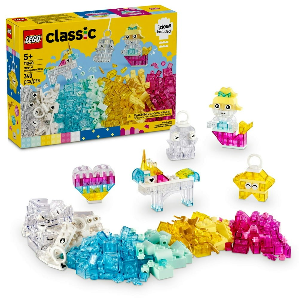 Lego Classic Magical Transparent Box 11040: $19.99 Lego Classic Magical Transparent Box 11040: $19.99
