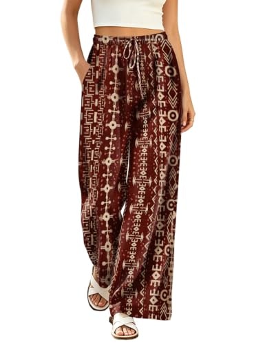 Yesno Women's Wide Leg Floral Palazzo Pants: $25.49