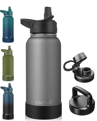 Civago 32-ounce Insulated Stainless Steel Water Bottle: $20.90 Civago 32-ounce Insulated Stainless Steel Water Bottle: $20.90