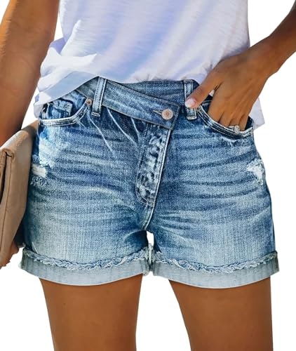 Angerella Women's Denim Jean Shorts: $25.59 Angerella Women's Denim Jean Shorts: $25.59