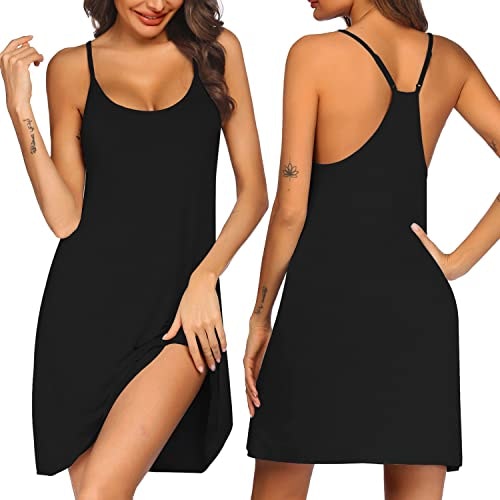 Ekouaer Women's Spaghetti Strap Nightgown: $9.99 Ekouaer Women's Spaghetti Strap Nightgown: $9.99