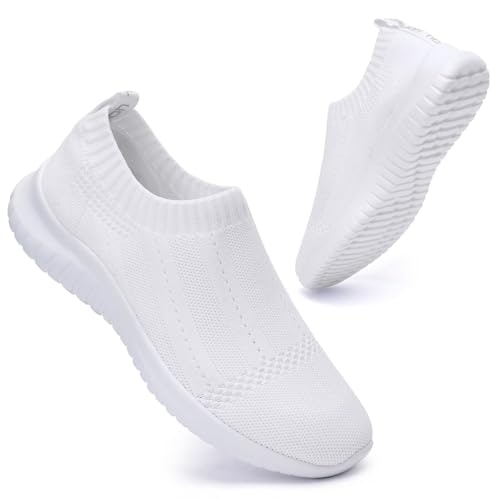 Konhill Women's Slip-On Mesh Walking Sneakers: $33.12 Konhill Women's Slip-On Mesh Walking Sneakers: $33.12
