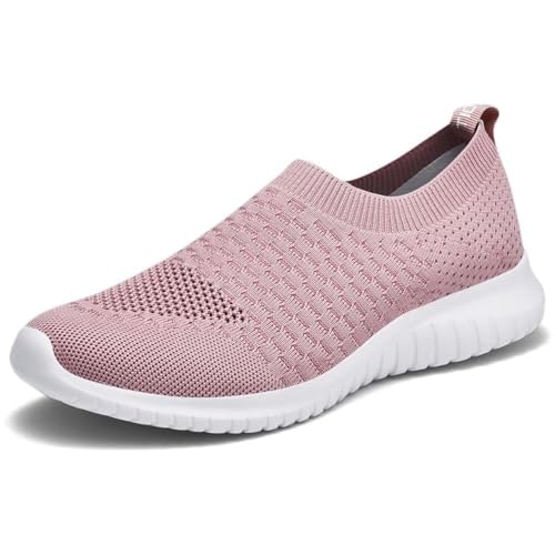 Konhill Women's Lightweight Slip-on Walking Sneakers: $33.98 Konhill Women's Lightweight Slip-on Walking Sneakers: $33.98