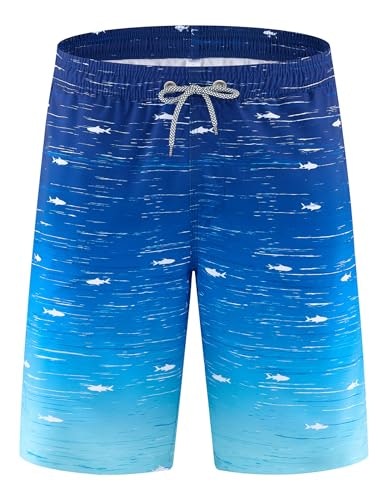 Aptro 3X Men's 9-inch Swim Trunks: $16.14