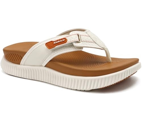 KuaiLu Women's Orthotic Platform Flip Flops: $41.59 KuaiLu Women's Orthotic Platform Flip Flops: $41.59