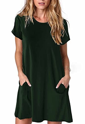 Alaster Women’s Short Sleeve T-Shirt Dress: $19.99
