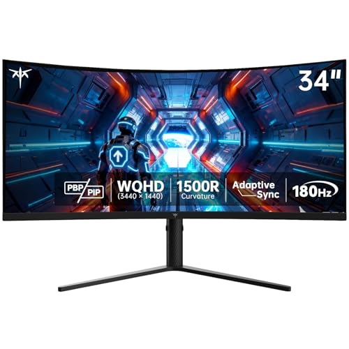 KTC H34S5 34" Ultrawide 1440p HDR VA FreeSync Curved Monitor: $246.99 KTC H34S5 34" Ultrawide 1440p HDR VA FreeSync Curved Monitor: $246.99