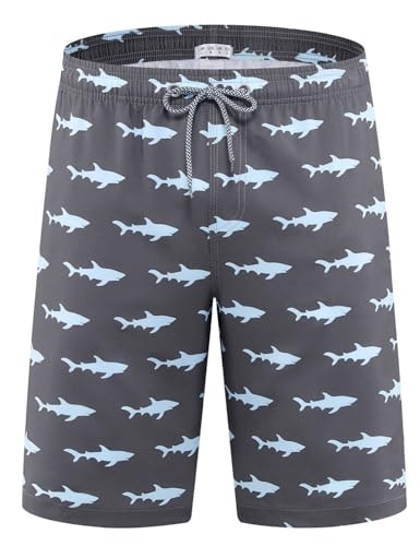 Aptro Men's 9-inch Swim Trunks 3X: $15.99
