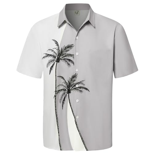 Hardaddy Men's Coconut Print Hawaiian Shirt: $19.99 Hardaddy Men's Coconut Print Hawaiian Shirt: $19.99