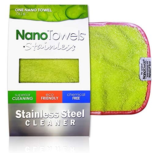 Nano Towels 7" x 16" Stainless Steel Cleaning Cloth: $12.74