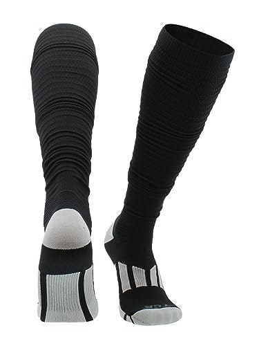 TCK Black Football Scrunch Socks: $14.99 TCK Black Football Scrunch Socks: $14.99