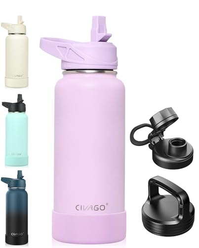 Civago 32-ounce Insulated Stainless Steel Water Bottle: $21.24 Civago 32-ounce Insulated Stainless Steel Water Bottle: $21.24