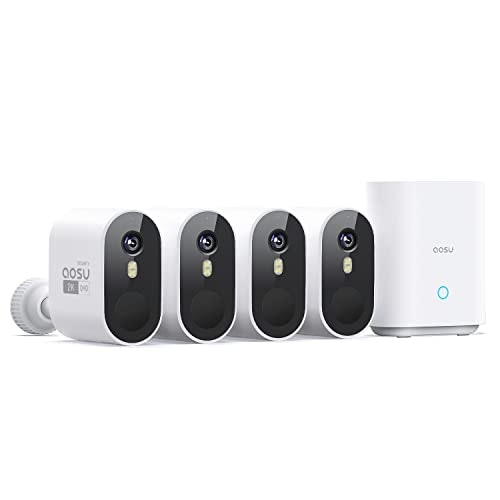 Aosu 2K QHD Wireless Outdoor Security Camera 4-Pack: $199.99 Aosu 2K QHD Wireless Outdoor Security Camera 4-Pack: $199.99