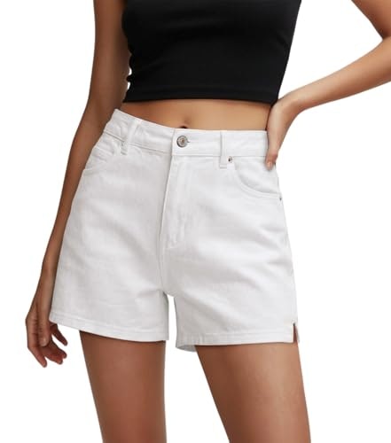 Angerella Women's Plus Size Distressed Denim Shorts: $25.57
