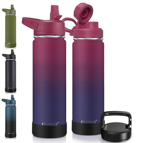 Civago 22-ounce Insulated Stainless Steel Water Bottle: $20.39 Civago 22-ounce Insulated Stainless Steel Water Bottle: $20.39