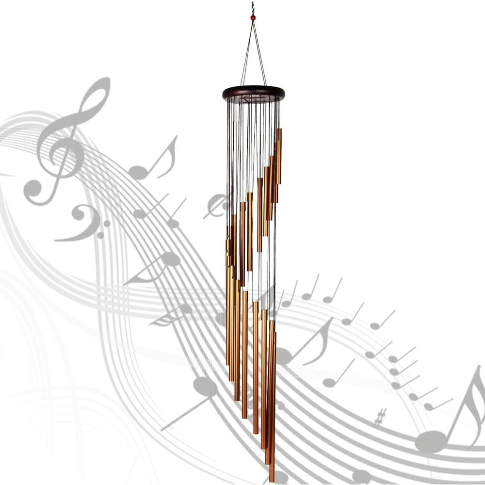 Bshapplus 36-Inch 18-Tube Wind Chime: $9.99 Bshapplus 36-Inch 18-Tube Wind Chime: $9.99