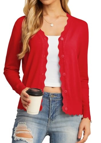 Grecerelle Women's Lightweight Cardigan Sweater: $28.04