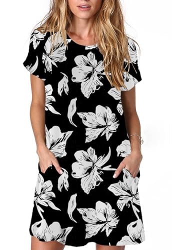 Alaster Women's Floral Summer Tunic Dress: $16.99 Alaster Women's Floral Summer Tunic Dress: $16.99